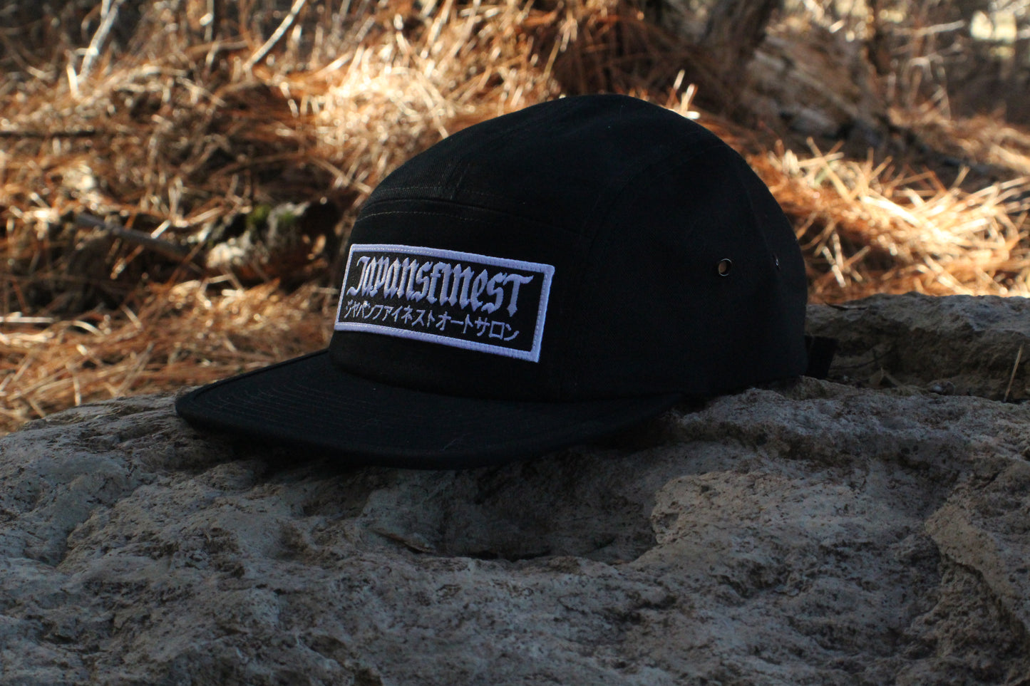 JAPANSFINEST AUTOSALON 5 PANEL HAT BLACK
